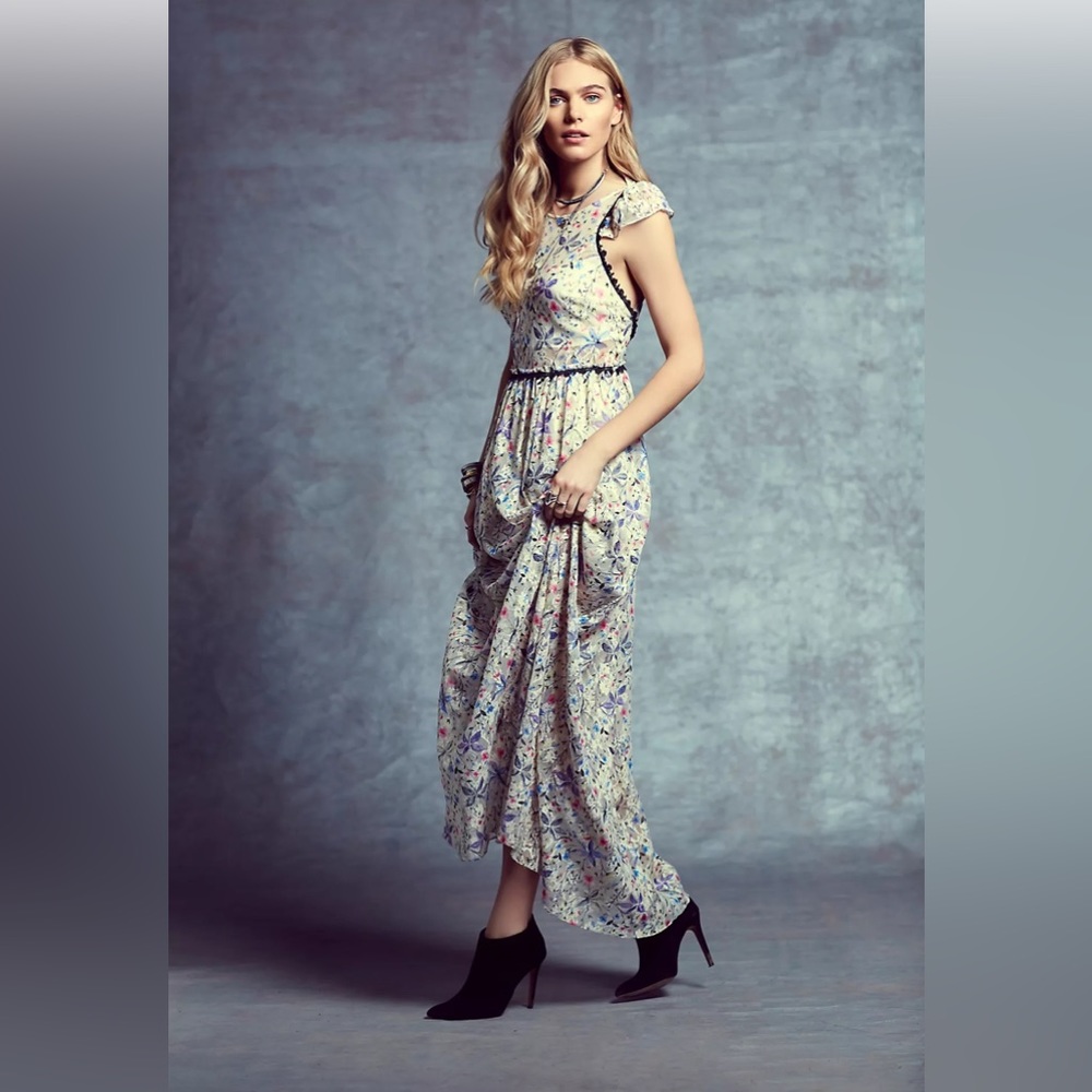 Free People Cherry Blossom Maxi Dress - Picture 3 of 4